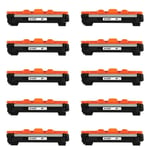 Toner Cartridge Fits Brother DCP-1510 Laser Printer TN1050 Black Compatible 10pk