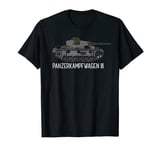 Tiger Tank PzKpfw III WWII Army Panzer Tank Historic Vintage T-Shirt