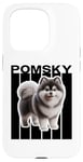 Coque pour iPhone 15 Pro Amoureux des chiens Pomsky