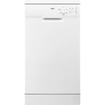 AEG FFX52507ZW Dishwasher 5000, Freestanding Dishwasher with AirDry Technology, 10 Settings, Customisable Space with MaxiFlex Drawer, Quik Program, 46 dB, 45cm, White, Class E