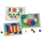 Melissa & Doug - 14313 - Jeu Éducatif et Scientifique - Appariement de couleurs, tri et enclenchement