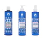 Valquer Professional Hydration Hair Pack: Shampooing Zéro% 400 ml + Masque Effet Glace 100 ml + Après-shampoing biphasique 100 ml. Cheveux secs 1300 G (3 unités)