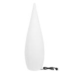 Lampadaire lumineux filaire goutte pour extérieur éclairage puissant LED blanc CLASSY H120cm culot E27