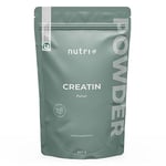 Nutri + Créatine Monohydrate 500g - Poudre de créatine - pure à 9999% - haute...