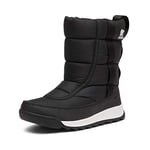 Sorel Whitney 2 Puffy Mid Wp Unisex Kids Winter Boots, Black Toddler, 10 UK