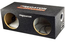 MDS Predator PE10D Reflex 2 x 10” Subwoofer kotelo, tuplaterminaali