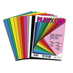 PLAY-CUT Papier A4 couleur (130g/m2) | Lot 50 feuilles pour bricolage et impression. Idéal pour dessin au crayon et artisanat. Qualité supérieure.