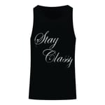 Dead Legacy Mens Stay Classy Black T-Shirt material_cotton - Size Medium