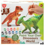 Set 2 Dinosaures PlayGo 15 Pièces 6 Unités 14,5 x 9,5 x 5 cm Dinosaures Pour 