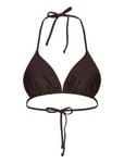 Rosemunde Triangle Bikini Top Brun