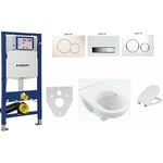 Geberit - Pack Wc suspendu et O.novo DirectFlush Sigma01 blanc