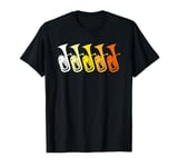 Retro Art for Baritone Player in Brass Band or Marching Band T-Shirt