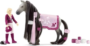 Horse Club Sofia's Beauties - Coffret De Beauté De 18 Pièces Pour Figurines Chevaux Avec La Cavalière Sofia - Crinière Et Queue Détachables - Cadeau Pour Pour Enfants De 5 Ans