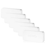 Somfy - Pack de 6 IntelliTAG - Détecteurs Auto-protégés de Vibration pour intérieur ou extérieur - Détection Avant l'ouverture - Compatibles One (+) & Home Alarm (Advanced et Essential)