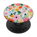 Garden Rose Flower PopSockets PopGrip Interchangeable