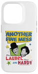 iPhone 14 Pro Laurel & Hardy Another Fine Mess Retro Stars Poster Art Case