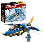 LEGO NINJAGO Jay’s Lightning Jet EVO, Upgradable Toy Plane, Ninja Airplane Build