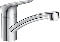 hansgrohe Logis M31 Mitigeur de cuisine 120, EcoSmart, CoolStart, 1 jet, chromé, 71837000