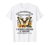 Camiseta cristiana en espanol Para Mujer Biblia Versiculo T-Shirt