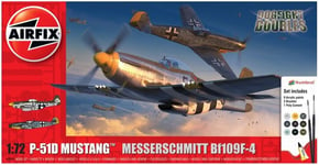 Airfix Mustang P51D vs Bf109F-4 Dogfight Double Plastic Kit