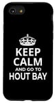 Coque pour iPhone SE (2020) / 7 / 8 Hout Bay Souvenirs / Inscription « Keep Calm And Go To Hout Bay ! »