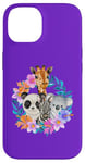 iPhone 14 Cute Baby Zoo Animals Motif Animal Park Zebra Koala Giraffe Case