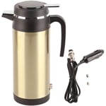 Bouilloire électrique en acier inoxydable 1200ML 12V Thermos de voyage, bouteille d'eau chauffante - Eosnow