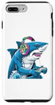 Coque pour iPhone 7 Plus/8 Plus Costume de requin pour adolescents - Jeu vidéo - Peluche requin