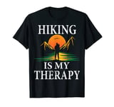 HIKING IS MY THERAPY T Shirt Outdoor Adventure Shirt T-Shirt