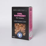 Rollagranola - Cool Raspberry - Fruit Granola, 300g Pack - Fresh Raspberries & Macadamia Nuts. Crunchy Clusters, Vegan, Gluten & Cereal Free With No Added Sugar. Handcrafted In The UK (300g)