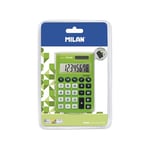 Blister calculatrice Pocket verte 8 chiffres avec étui