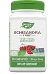 Natures Way Schisandra Fruit 580mg 100 Vegetarian Capsules | Traditional Chinese