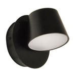 Applique murale led 6W 'Kop' - Noir