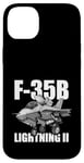 Coque pour iPhone 14 Plus F-35B Dessin animé amusant avions de chasse militaire