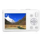 (White)8K Digital Camera 68MP Camera With 2.7 Screen 16X Digital Zoom Compact