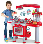 KIDS CHILDREN LARGE ROLE PLAY KITCHEN COOKING PRETEND COOKER CHEF PLAYSET TOY BO