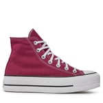 Tygskor Converse Chuck Taylor All Star Lift A05471C Lila