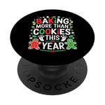 Baking More Than Cookies This Year Christmas Pregnancy PopSockets Adhesive PopGrip