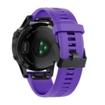 Garmin Fenix 7 säädettävä kellon ranneke - violetti