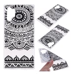 Deco Samsung Galaxy Note 10 Plus skal - Mandala Med Svart Spets