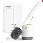 Brosse WC, Brosse de Toilette en Silicone, EWEIMA Balayette WC en Silicone