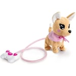 Peluche Chihuahua Chi Chi Love Loomy - 20 cm - Peluche filoguidee - Piles inc...