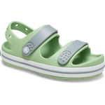 Crocs Unisex Kids Crocband Cruiser Sandal T, Fair Green Dusty Green, 8 UK Child