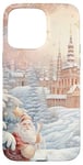 iPhone 15 Pro Max Cute Winter Accessories For Women Pastel Christmas Snow Case