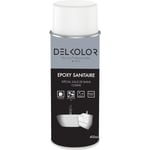 Delkolor Peinture Epoxy Sanitaire Blanc - 400ml Couleur: Blanc