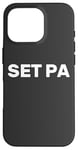 Coque pour iPhone 16 Pro Movie Set Film Crew Set PA