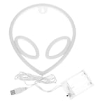 1 kpl Alien Face Led-valo