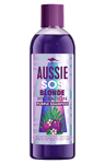 (2x) Aussie SOS Blonde Bleached Silver Hydration Vegan Purple Shampoo 290ml