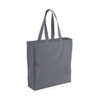 WESTFORD MILL Canvas Classic Shopper - Graphite Grey / One Size