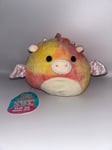 Flip A Mallow Squishmallow Celestina Dragon/Talisa Caticorn 5 inch NEW